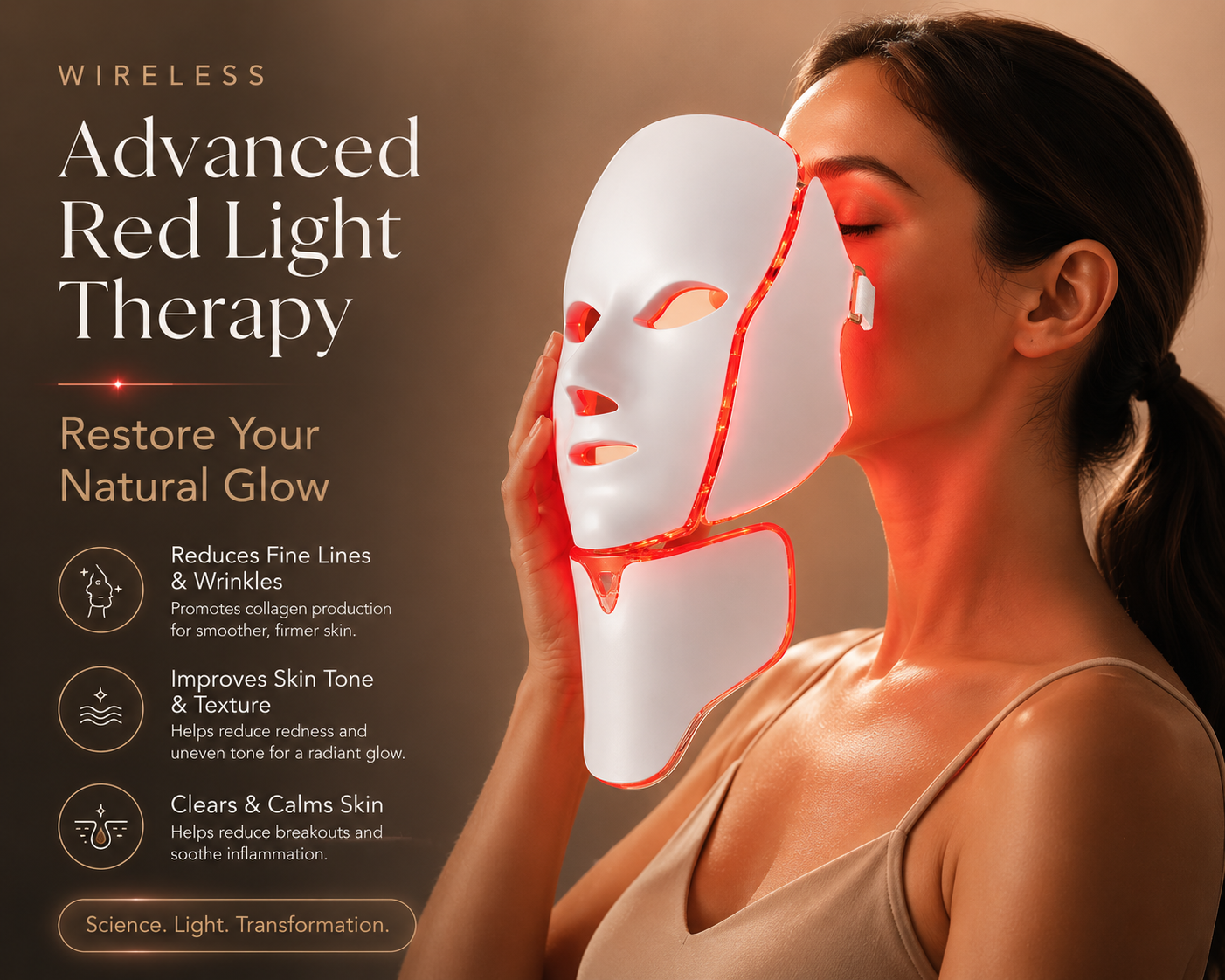 RADIANCEMAX - Red Light Therapy Mask
