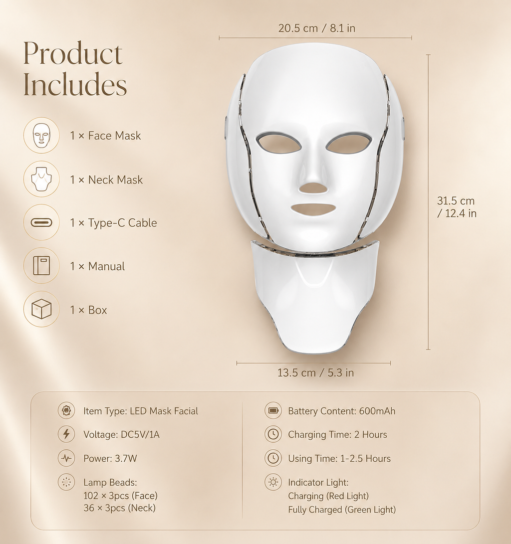 RADIANCEMAX - Red Light Therapy Mask