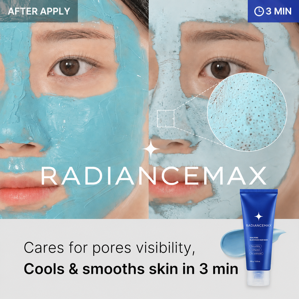 RadianceMax Zero Pore Blackhead Mud Mask