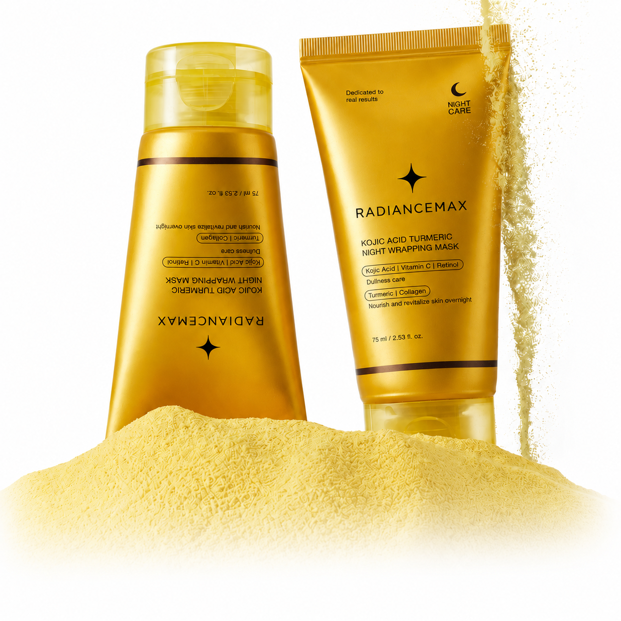 Radiancemax Kojic Acid Turmeric Overnight Wrapping Mask