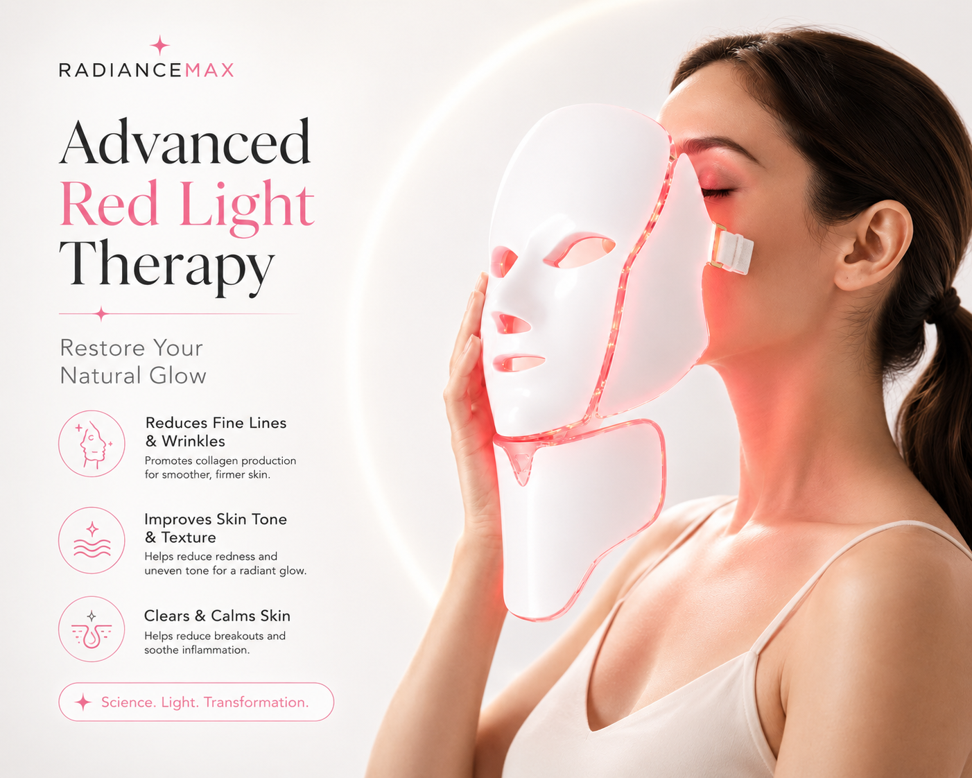 RADIANCEMAX - Red Light Therapy Mask