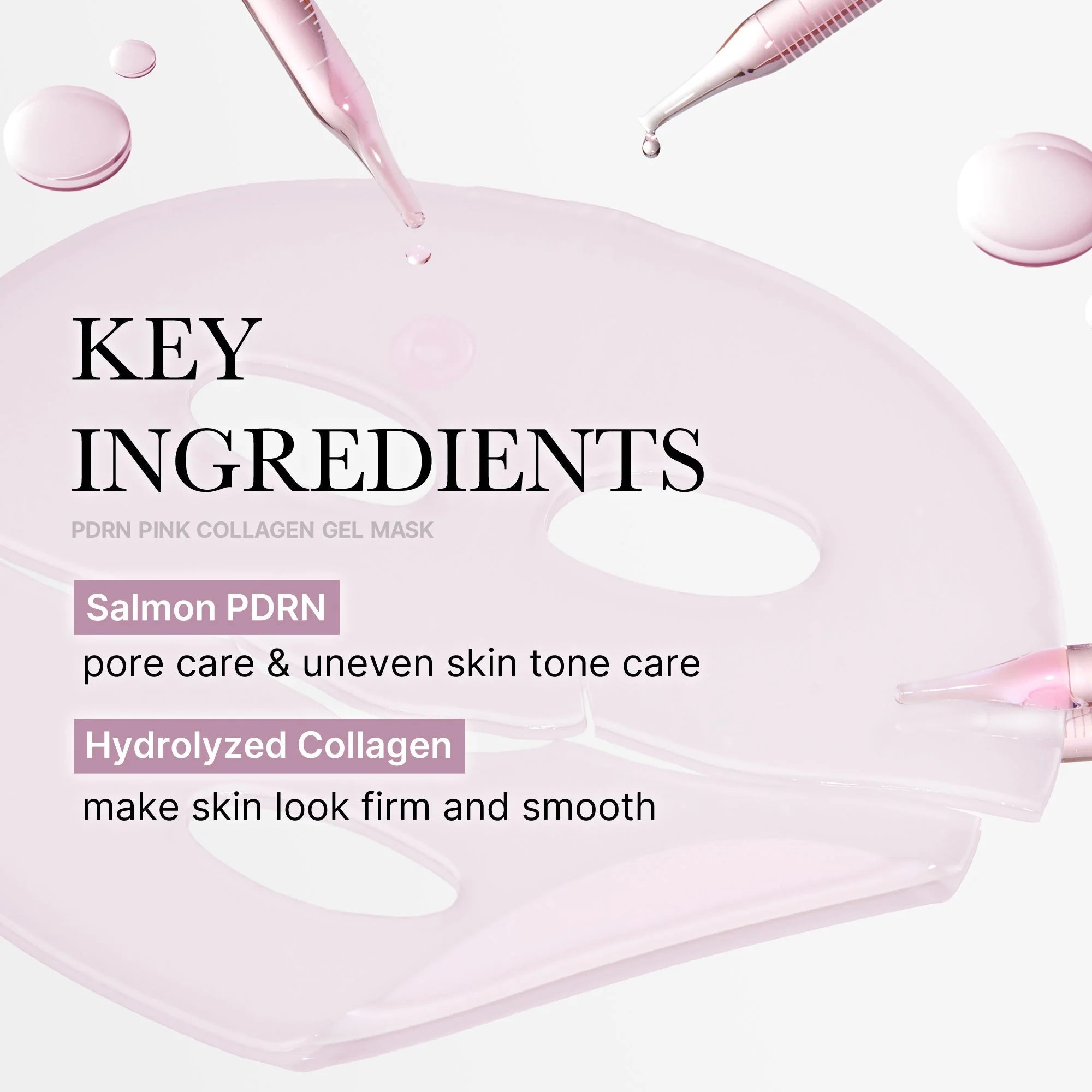 Radiance Max- Salmon PDRN Pink Collagen Jelly Gel Mask (4-Pack)
