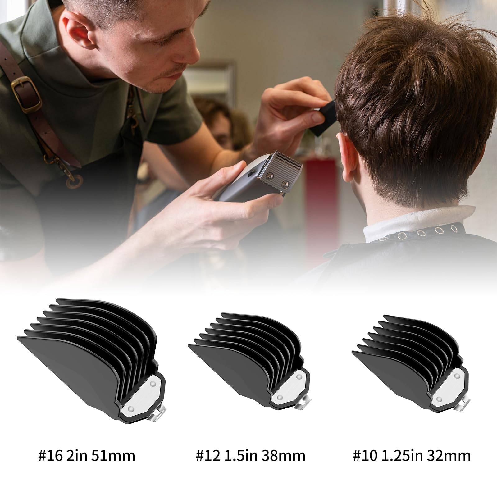 Procut - Premium Clipper Guards set 10,12,16 Guard
