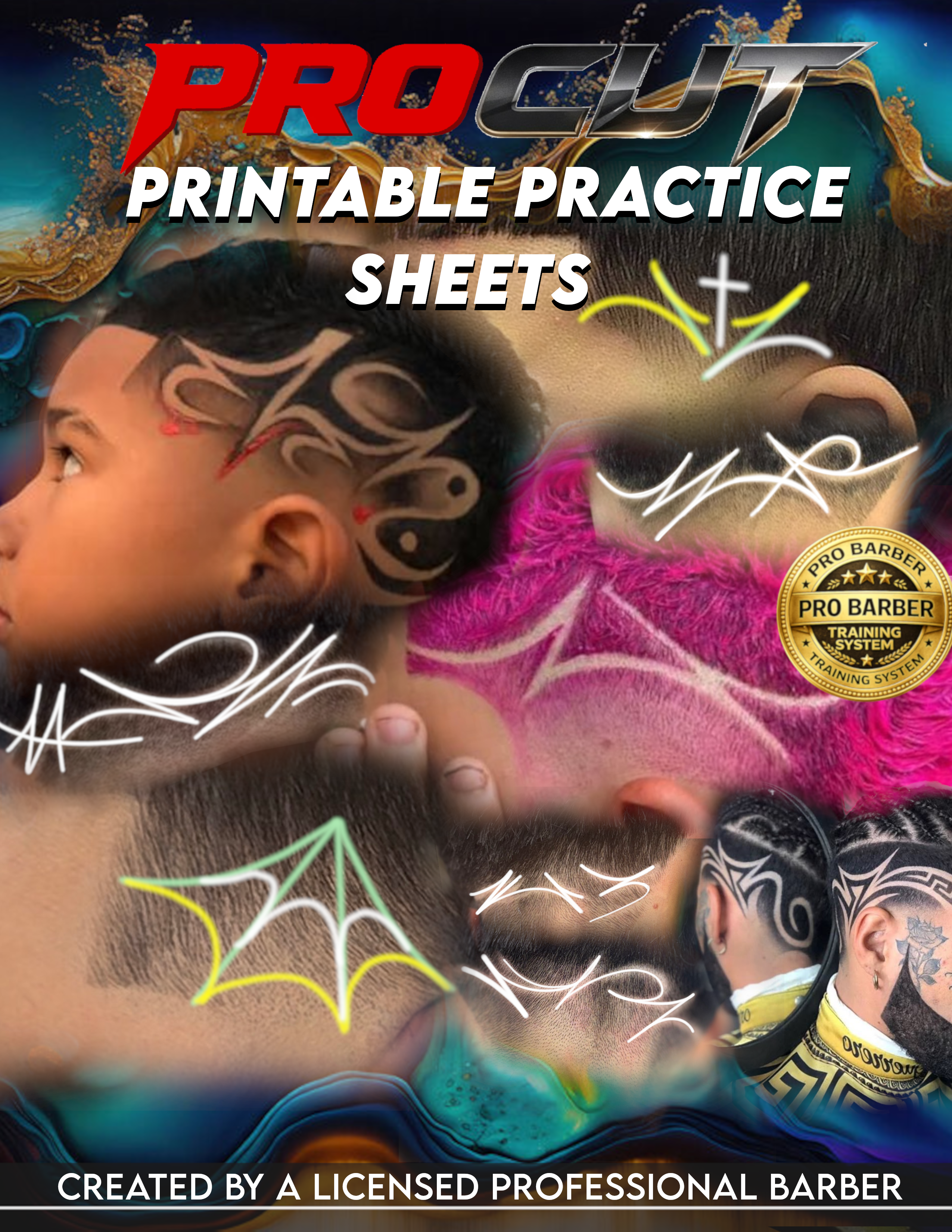 Procut - Digital Barber Design Skill Kit